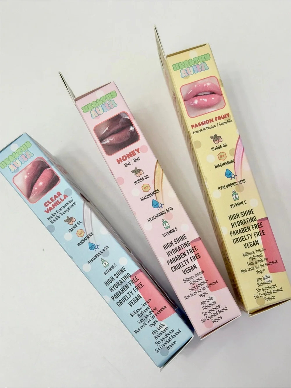 (Pink Packaged) ioni HONEY Crystal Lip Gloss